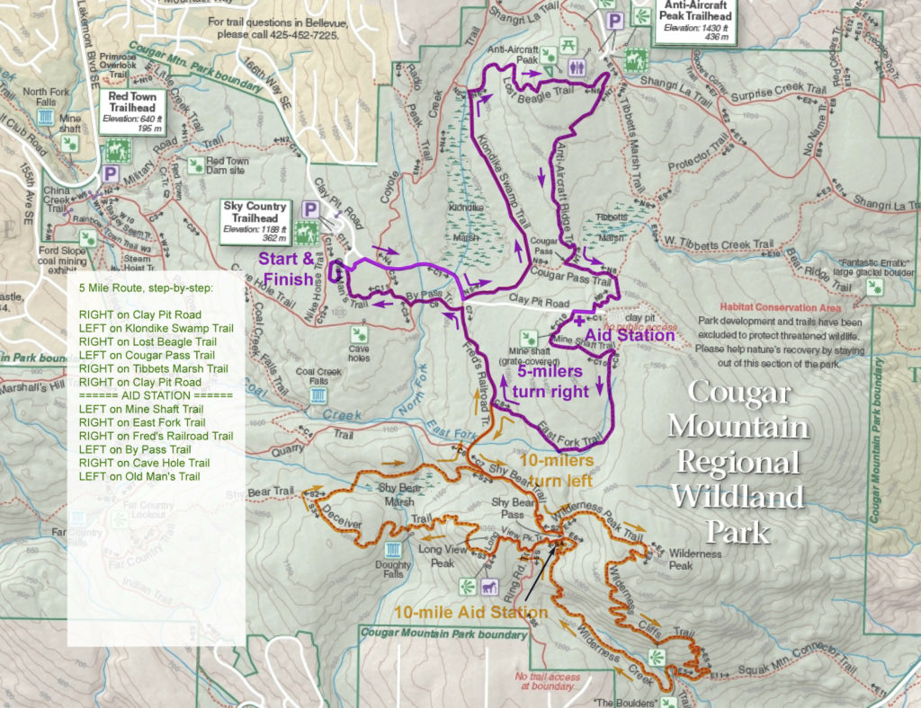 5.1 Mile Race Course Map